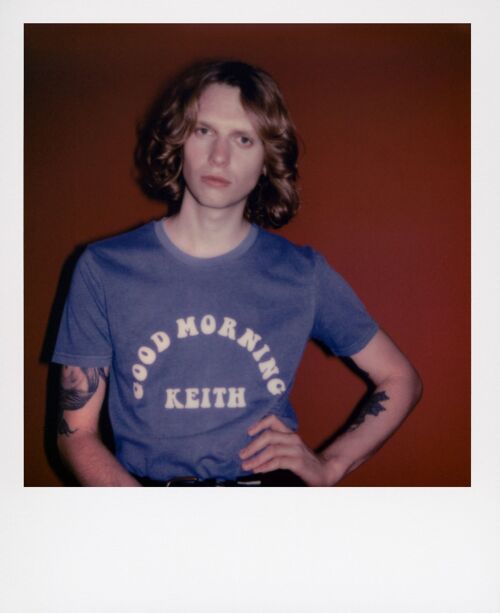 Keith vintage blue tee