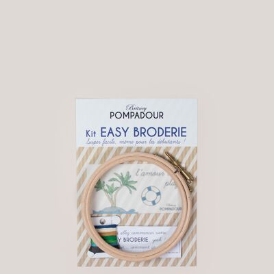 EASY EMBROIDERY Kit - Palm tree