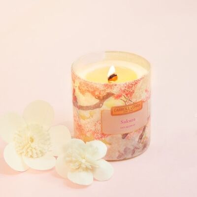 Sakura Beeswax Jar Candle