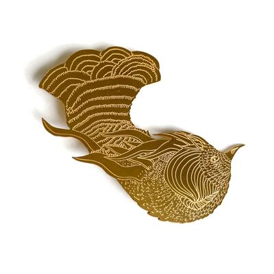 Broche L'oiseau emblématique