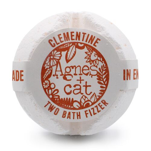 210g Bath Fizzer - Clementine