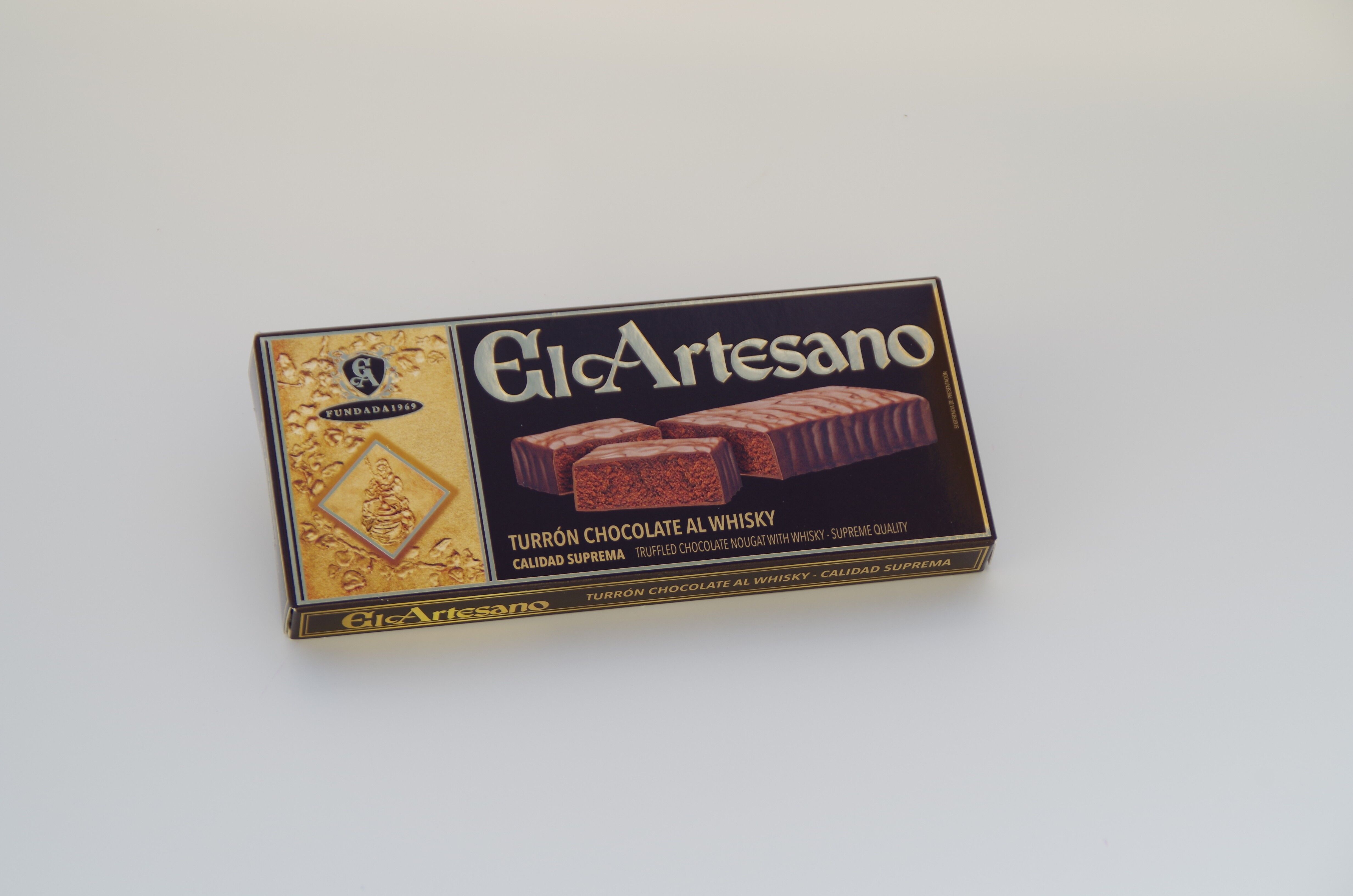 Torrone al cioccolato al whisky 200g