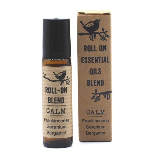 10ml Roll On Essential Oil Blend - CALM - 6 pack