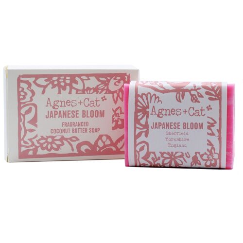 140g Handmade Soap - Japanese Bloom - 6 pack