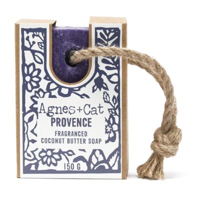 150g Soap On A Rope - Provence