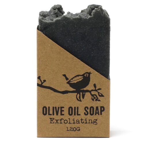 Exfoliating Olive Oil Soap - 120g - 6 pack