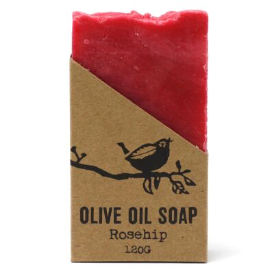Rosehip Olive Oil Soap - 120g - 6 pack