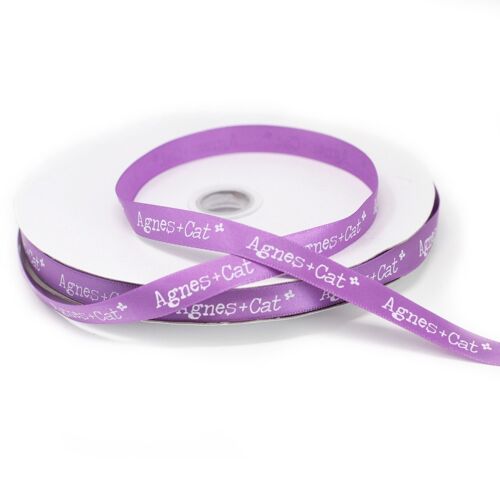 Agnes & Cat 12mm x 90m Ribbon - Lavender - 1 pc