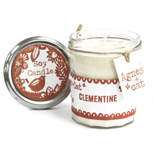 JamJar Candle - Clementine - 6 pack