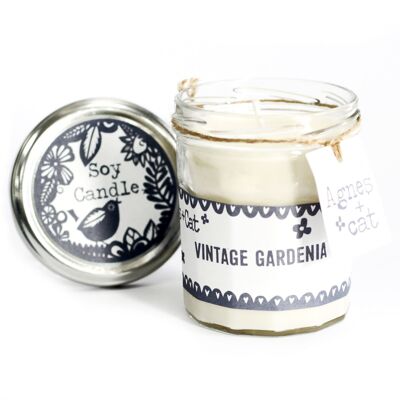 Candela JamJar - Gardenia vintage - confezione da 6