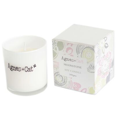 Bougie Votive - Pierre de Lune - 1pc