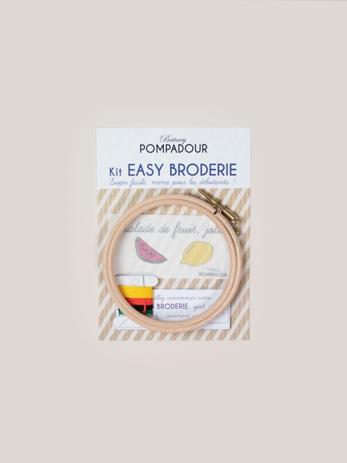 Kit EASY BRODERIE - Citron