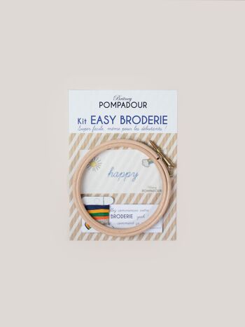 Kit EASY BRODERIE - Happy 2