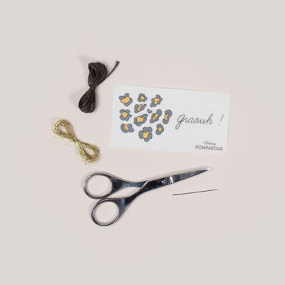 EASY EMBROIDERY Kit - Graouh!