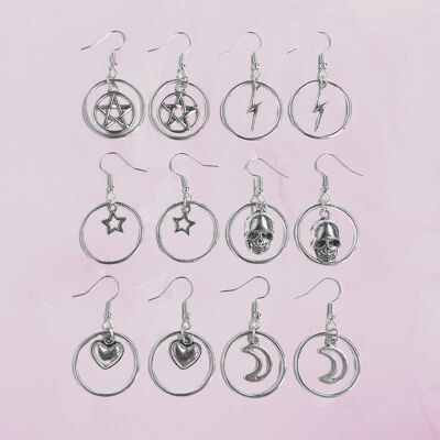 Circle Earrings