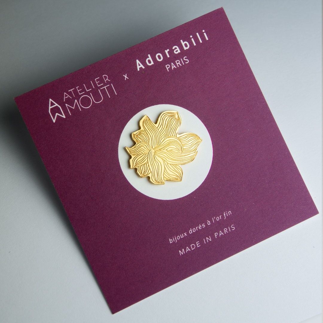 GRANDI spille di fiori di melanzane