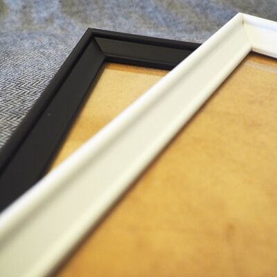 Frame Your Print/Art (Only to be purchased in conjunction with a standard small square print or fabric art) White Frame