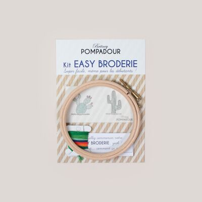 Kit EASY BRODERIE - Cactus