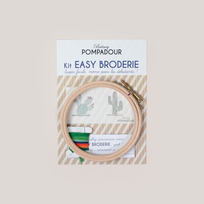 EASY EMBROIDERY Kit - Cactus