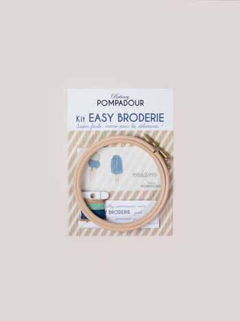 Kit EASY BRODERIE - Miam Ice Cream 2