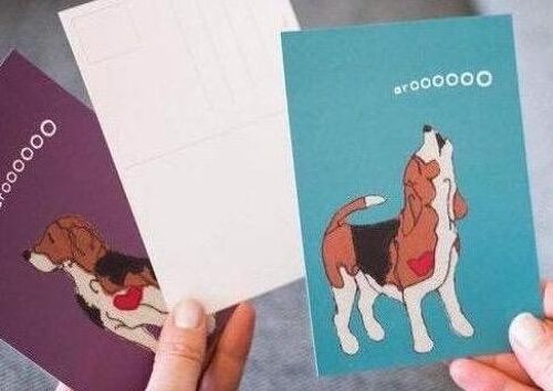 Beagle Postcards - Singles