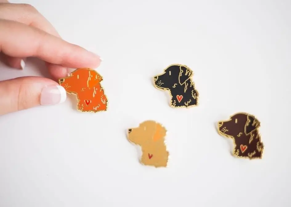 Sélection de badges de steward en émail de loge maçonnique