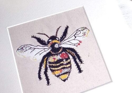Honey Bee Art Print - Unframed