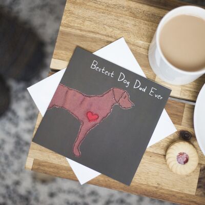 Vizsla Father's Day Dog Dad Card