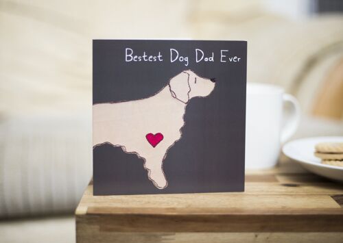 Golden Retriever Dog Dad Father's Day / Birthday Card