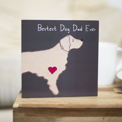 Golden Retriever Dog Dad Father's Day / Birthday Card