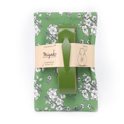 Furoshiki bag "Vegetal Mint"