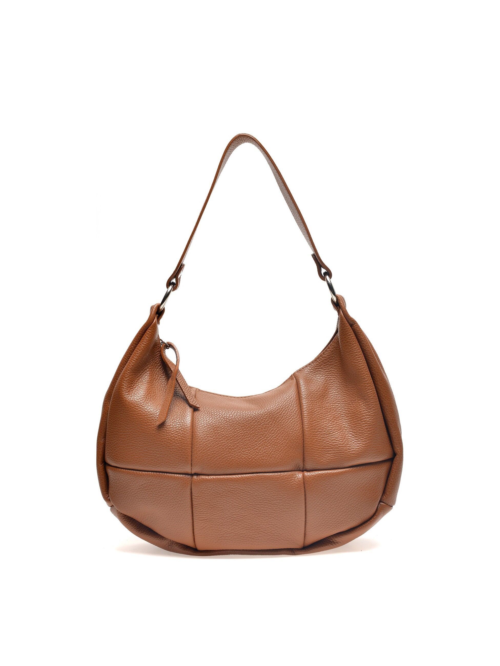 AW21 LV 1742_COGNAC_Borsa con manico superiore