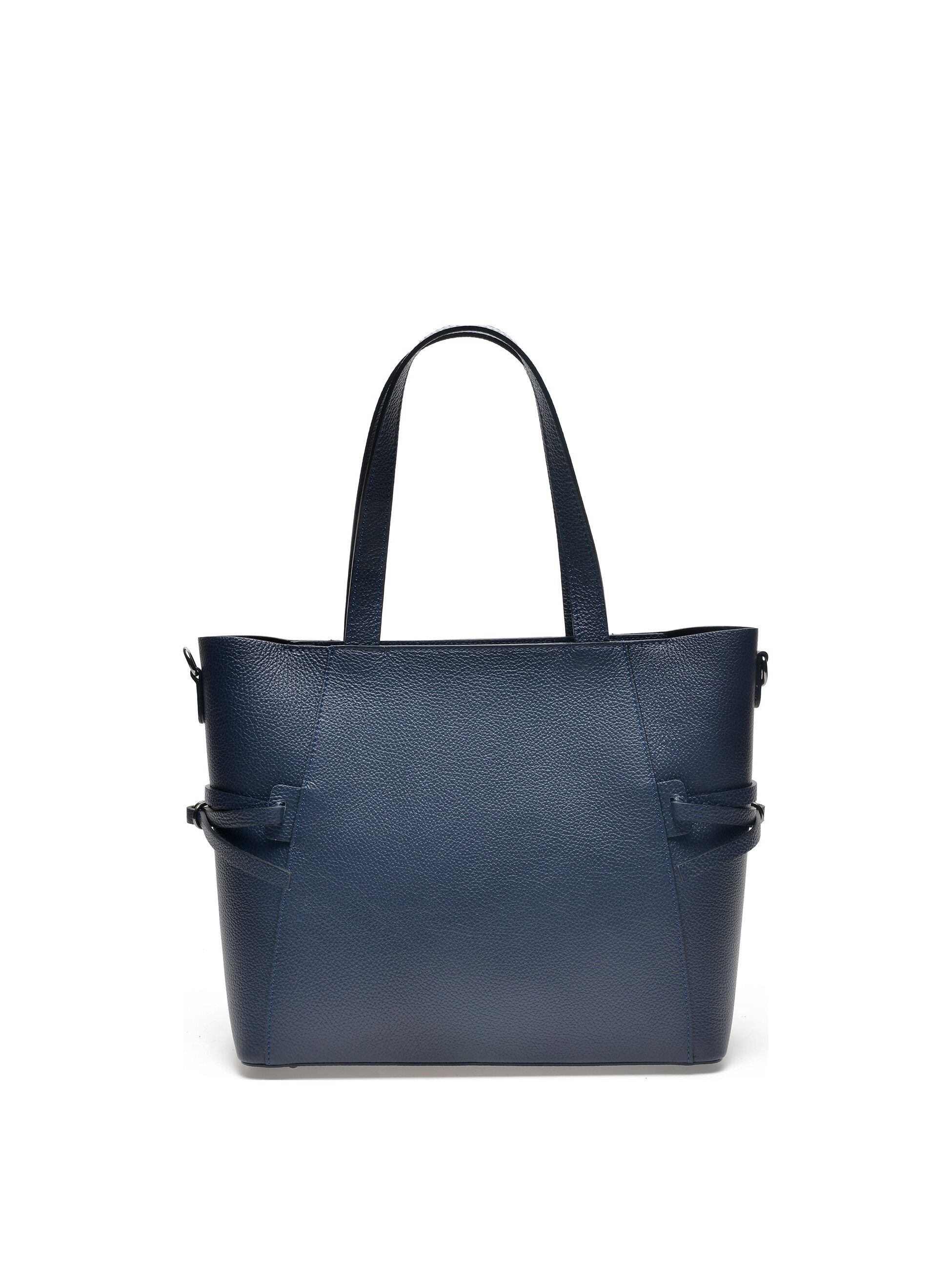 AW21 LV 1745_BLU SCURO_Borsa con manico superiore
