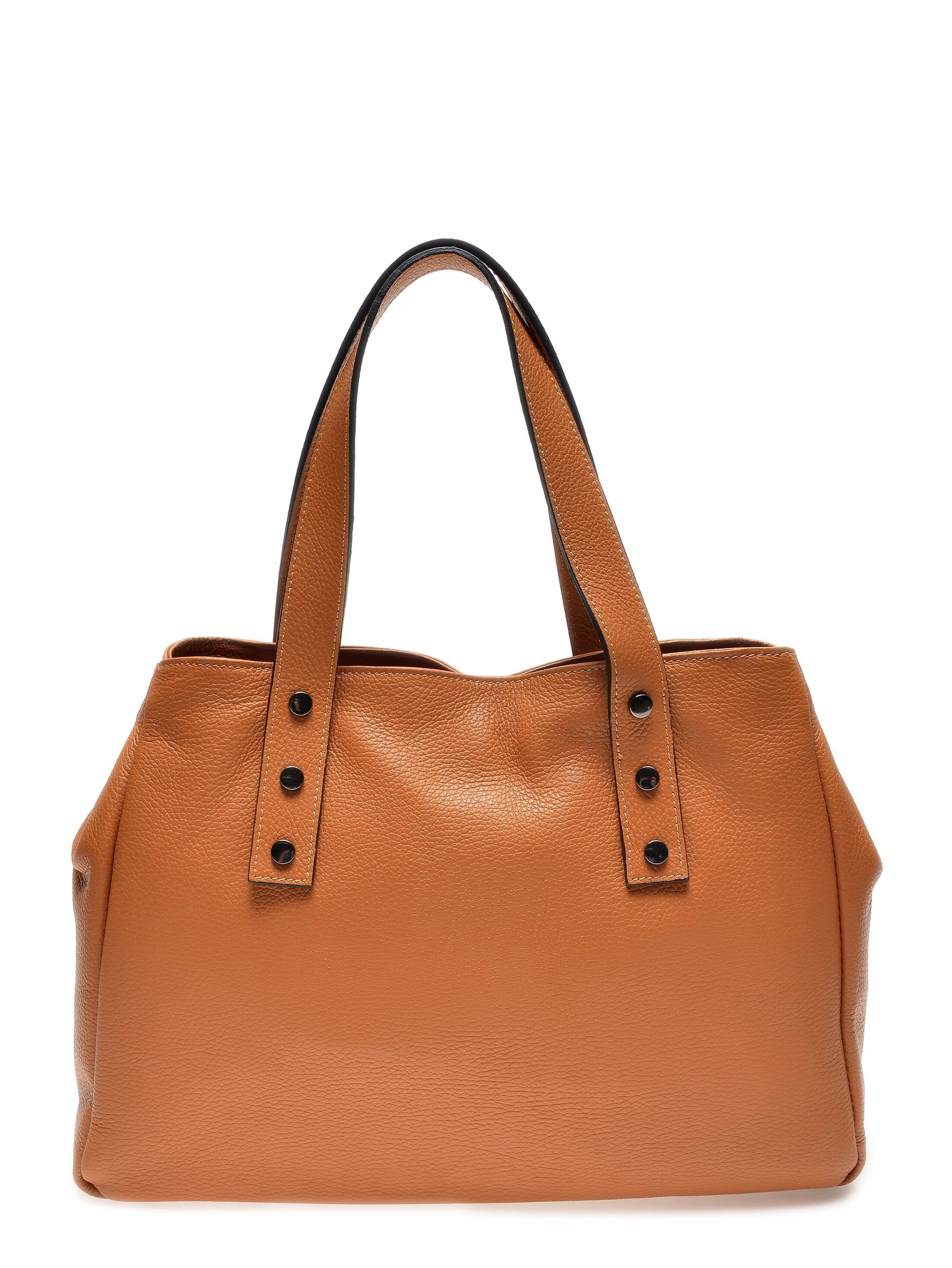 AW21 LV 1692_COGNAC_Borsa con manico superiore