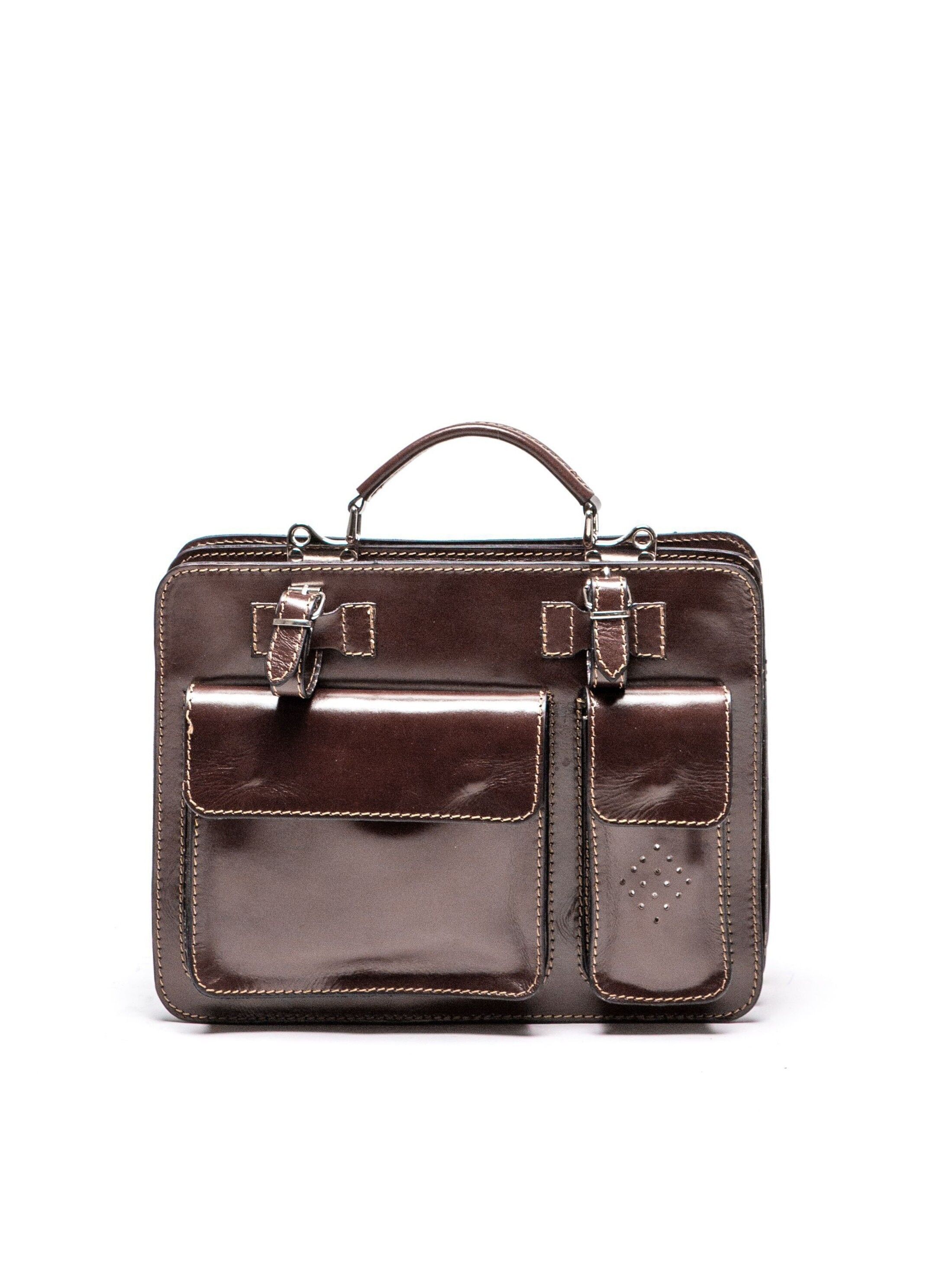 AW21 LV 305_MARRONE_Borsa con manico superiore