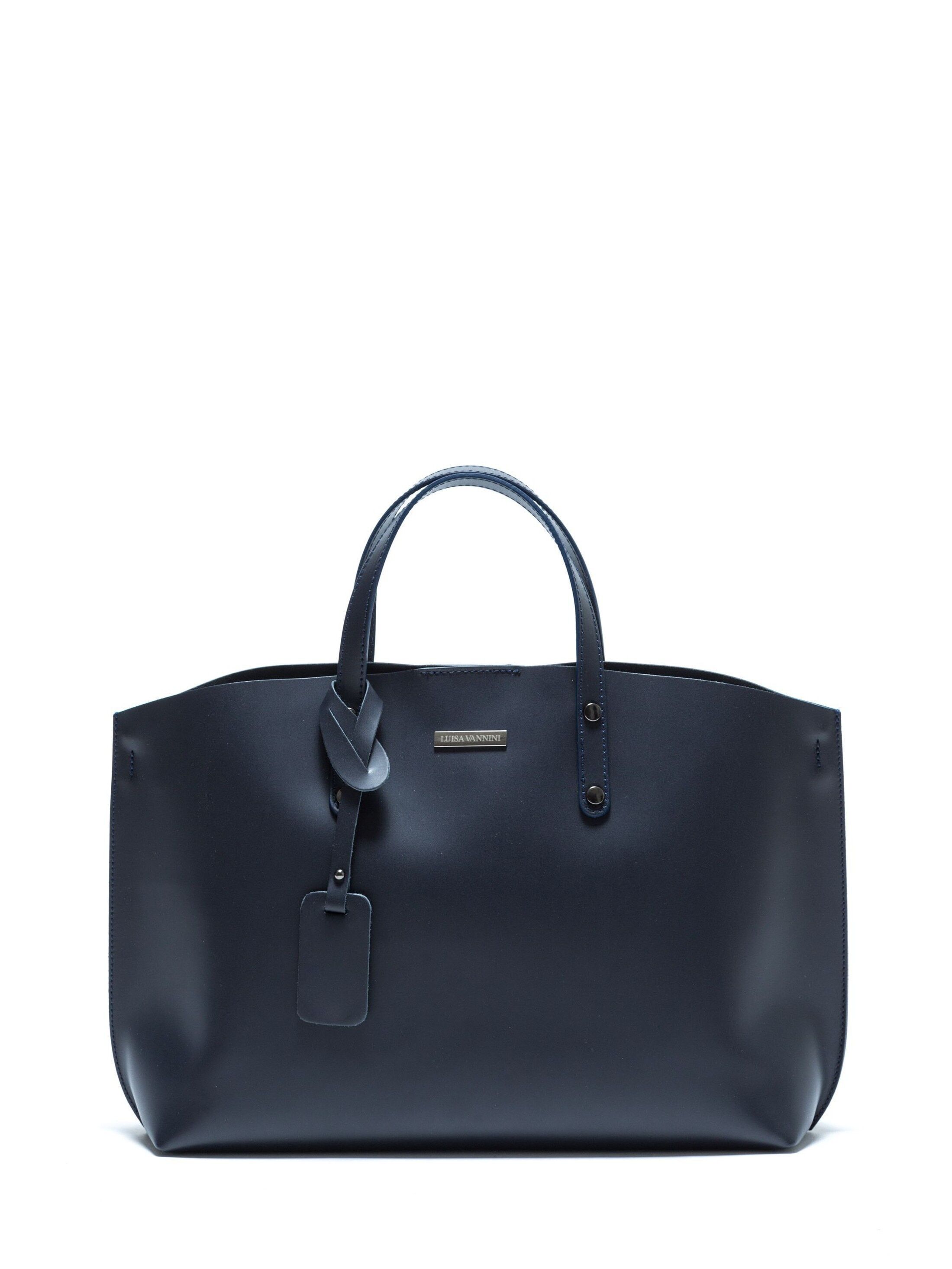 AW21 LV 3034_BLU SCURO_Tote Bag
