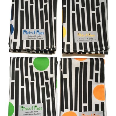 Linear Tea towel - choose your favourite colour! - Green