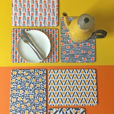 Set of 12 placemats