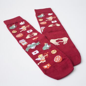 CHAUSSETTES THE ETERNAL LOVE Large (43-47) 6