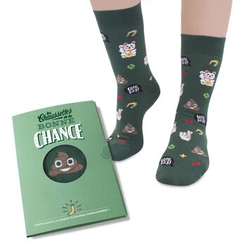 LES CHAUSSETTES DE LA BONNE CHANCE Moyen (36-42) 1