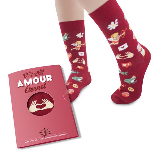 LES CHAUSSETTES DE L'AMOUR ÉTERNEL Medium (36-42)