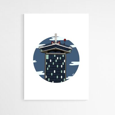 AMSTERDAM-TOWER-NOFRAME-A5