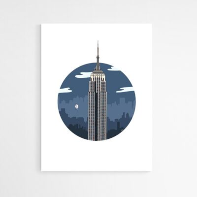 NEWYORK-EMPIRESTATE-NOFRAME-A5