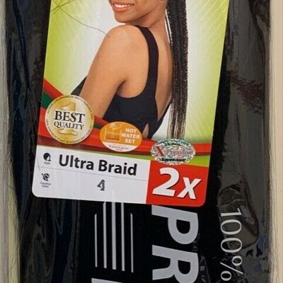 Wholesale Xpression Premium Ultra Braid Pre-stretched 46" Hair Extension - Colour 4