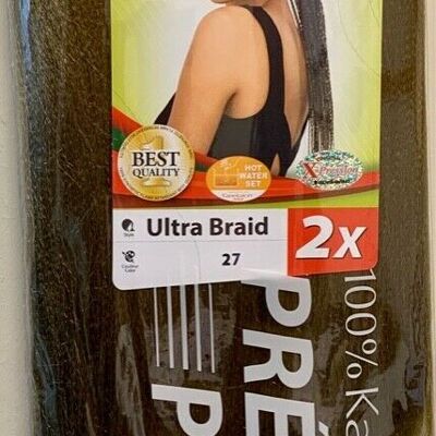 Wholesale Xpression Premium Ultra Braid Pre-stretched 46" Hair Extension - Colour 27
