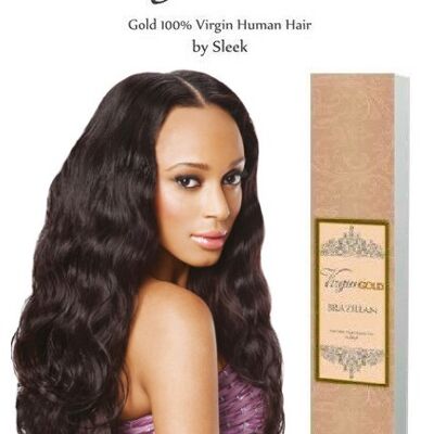 Wholesale Sleek Virgin Gold Peruvian Gold Body Wave Human Hair Weave Extensions - 12��� - 1B