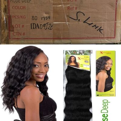 Wholesale Xpression Rose Deep Weave on Synthetic Hair Extensions. - 2
