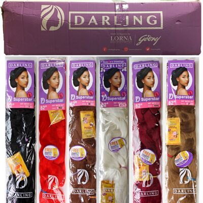 Wholesale Darling Superstar Braiding Hair Extensions - Colour 2
