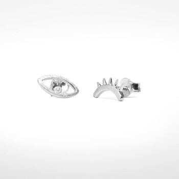 12 boucles d'oreilles | 925 argent 15