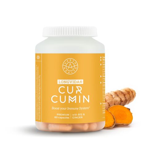 Longvida Curcumin + B12